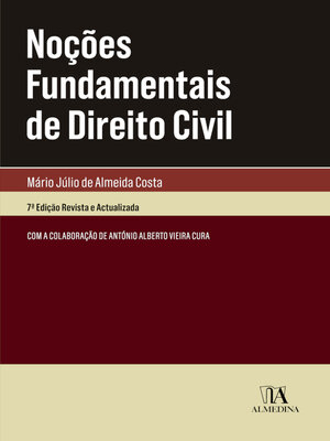 cover image of Noções Fundamentais de Direito Civil--7ª Edição